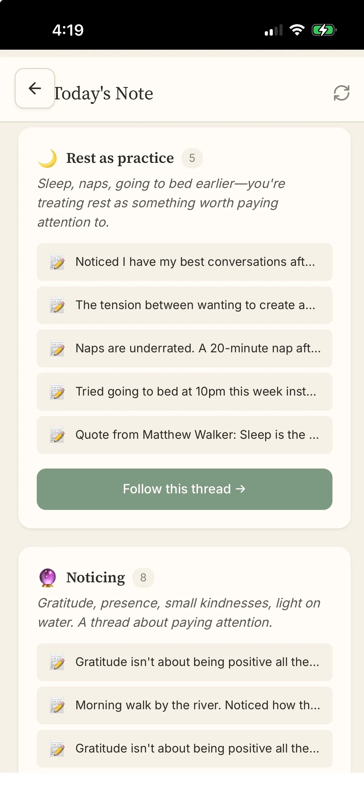 Magpie app screenshot 2